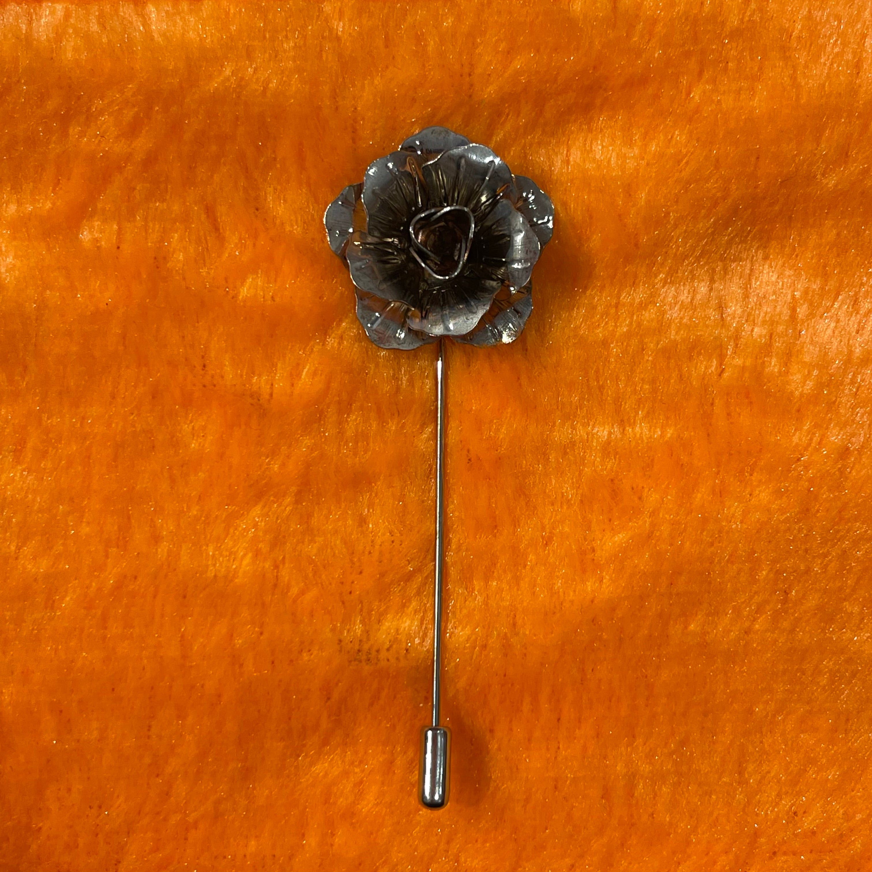 Vintage Floral Earrings & Stick Pin Set
