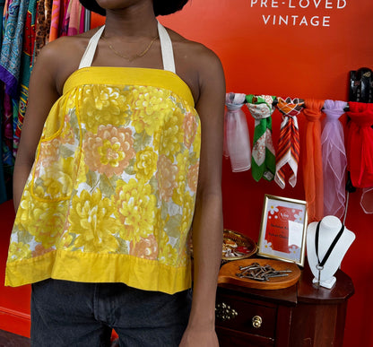 Upcycled Vintage Top - 60-70&